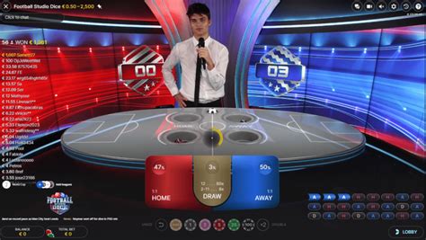 Game Presenter for Live Football Studio Table .